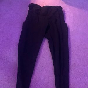 Black lululemon leggings!